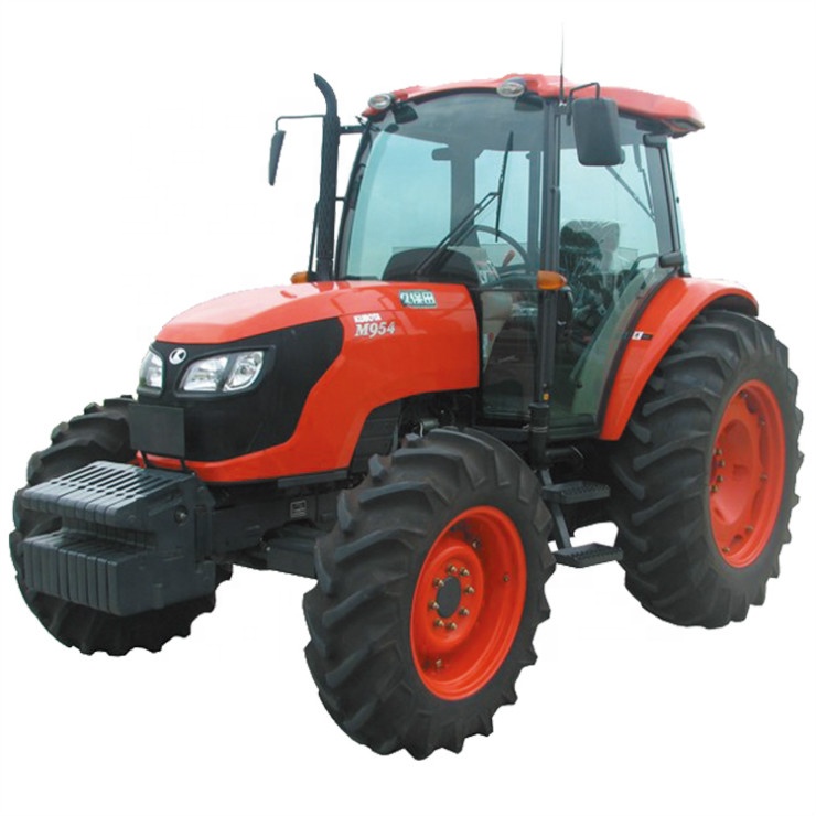 Cheap agriculture machinery 4 Wheel 96hp Diesel Kubota Tractor 954 For Sale