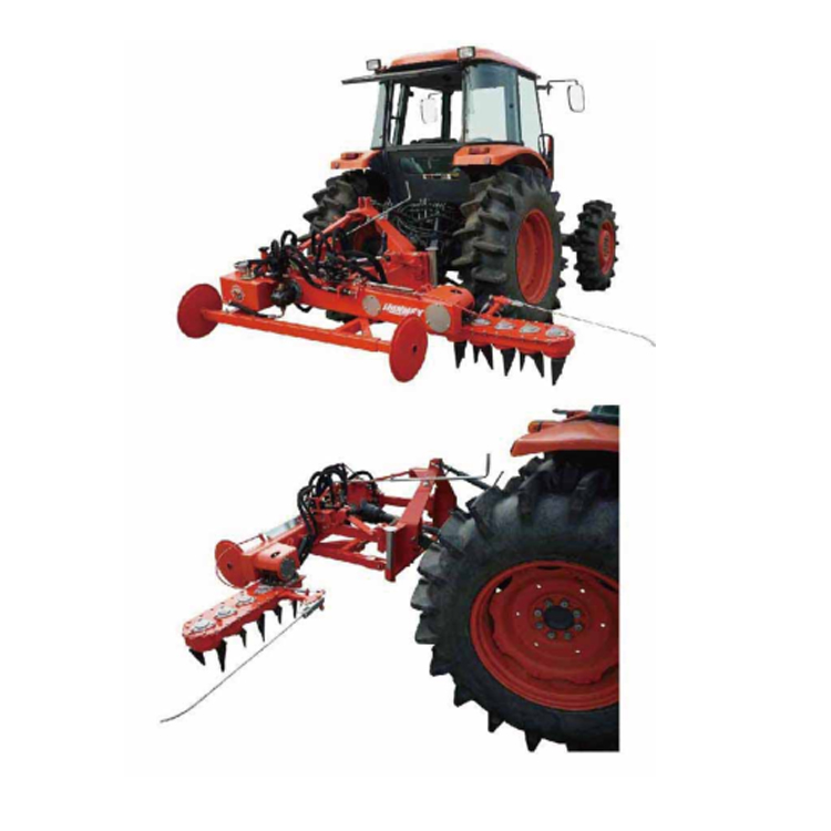 Hot Sale Farm machine IBQ-80 Tractor PTO driven flail mower with best price