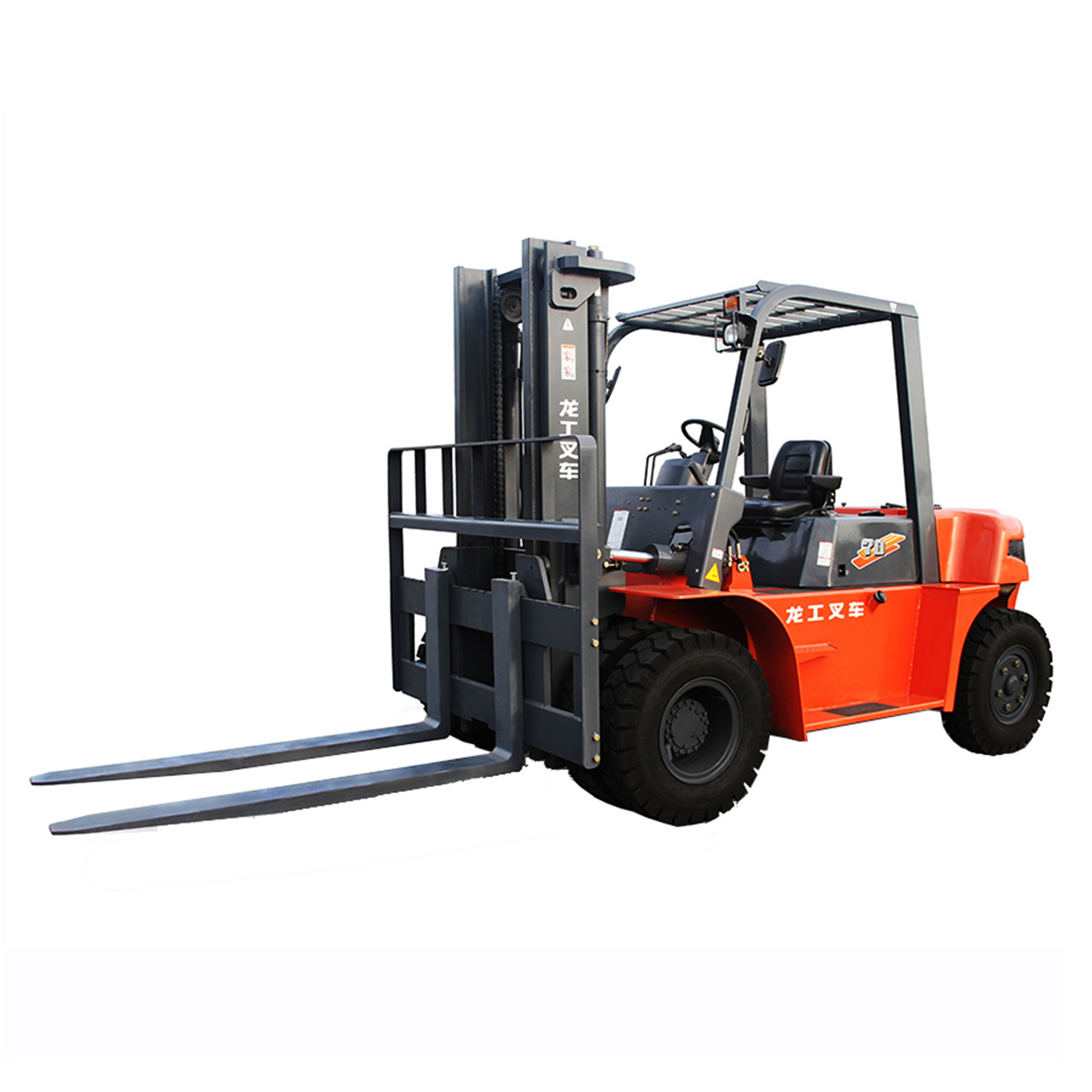 LONKING LG70 7 ton portable china narrow aisle all terrain diesel forklift Fuel forklift