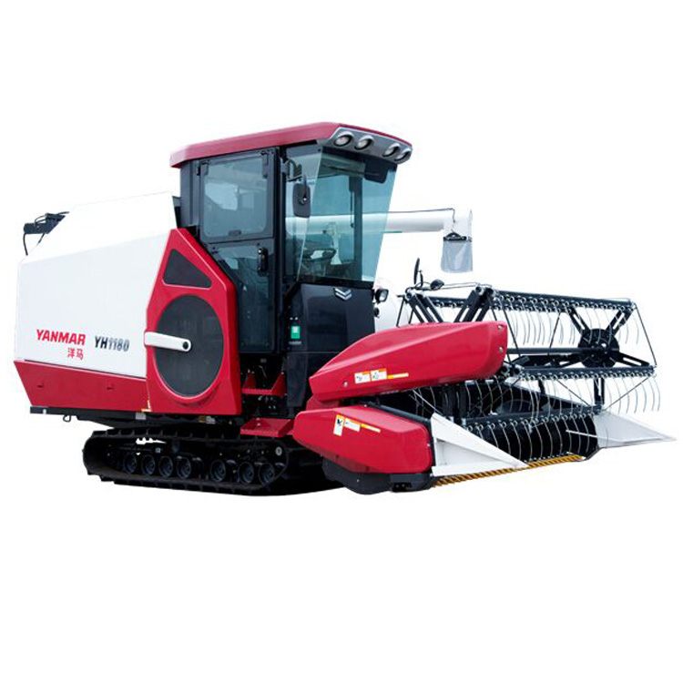 Hot sale AW70 YH1180 rice recycling  harvester combine machine  rice reaper rice cutter machine