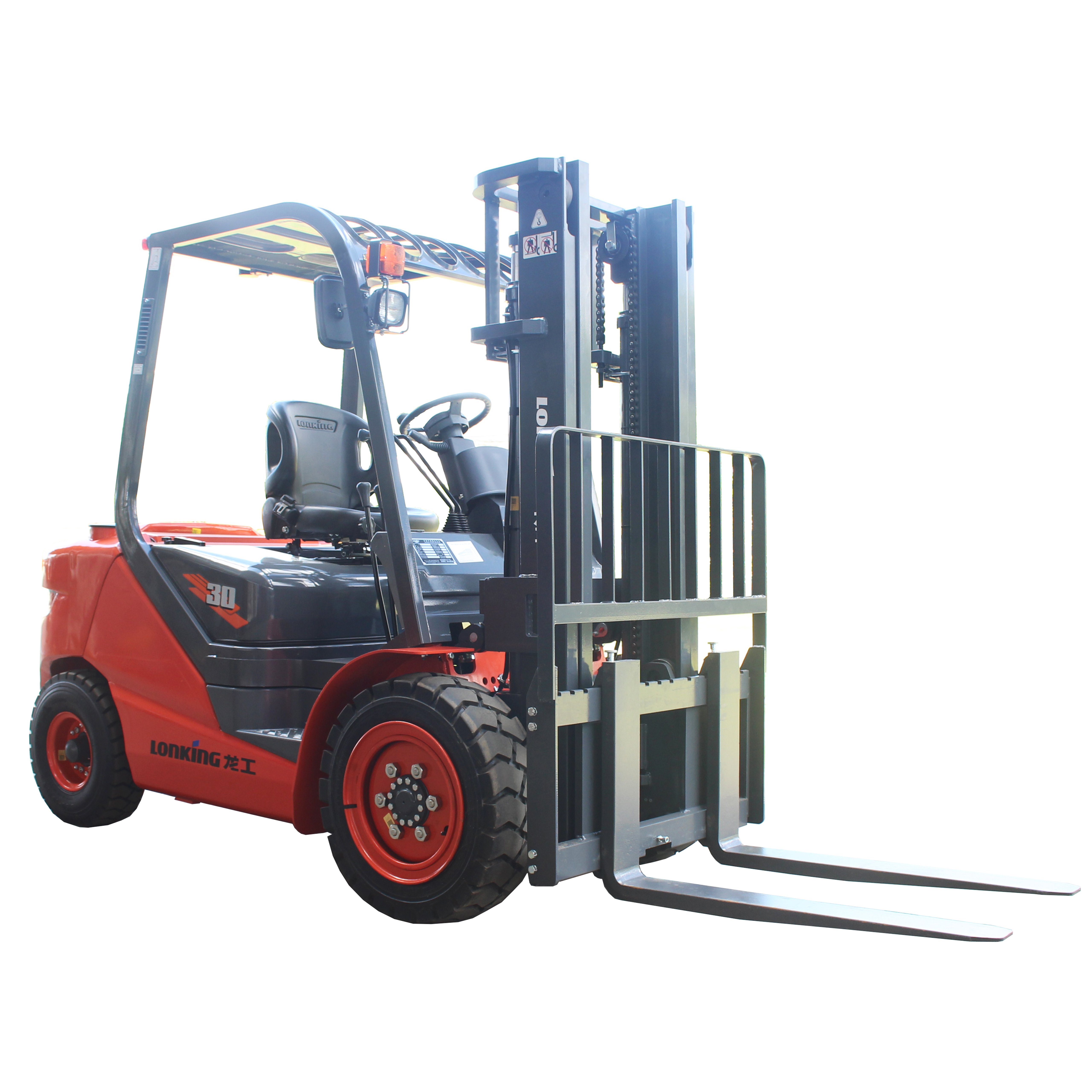 LONKING LG30 3 ton portable china narrow aisle all terrain diesel forklift Fuel forklift